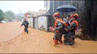 South China's Zhuhai and Zhongshan experienced exceptionally heavy downpours