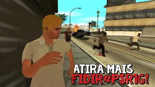 GTA MTA RP - OS CARA NÃO AGUENTA UMA BRINCADEIRINHA QUE JÁ QUER METER BALA kkkkkkkjjj