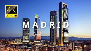 Madrid, Spain 🇪🇸 in 4K 60FPS ULTRA HD HDR Video by Drone