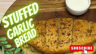 Stuffed Cheesy Garlic Bread | Tasty & Easy | Indian Kitchen Recipes