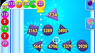 Bounce Merge 2048 - Unlock 1024 Balls (Score: 360580) Gameplay Walkthrough Part 1