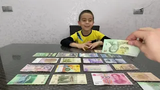 PARA KOLEKSİYONUMUZ !! 40 FARKLI ÜLKENİN PARASI !! ÜLKELERİN PARA BİRİMLERİ !! MONEY COLLECTION