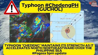 Bagyo/LPA | Typhoon #ChedengPH GUCHOL update as of June 10, 2023  5pm | Weather Update Today