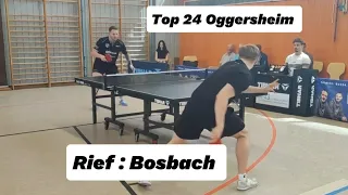 Top 24 Masters | Oberliga NRW Vs Oberliga Südwest  L.Bosbach(2266TTR) : K.Rief(2018TTR)