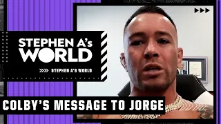 Colby Covington tells Jorge Masvidal: You won’t be the same after UFC 272 | Stephen A’s World
