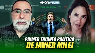 Primer triunfo político de Milei | Reynaldo Sietecase y Paula Macchi | A qué darle bola