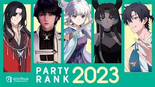 Top Donghua & Aenimeisyeon Openings 2023 [Party Rank]