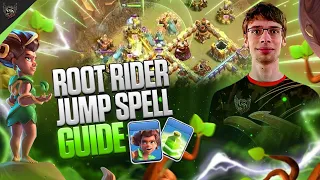 ROOT RIDER JUMP SPELL GUIDE | TOWNHALL 16 ATTACK GUIDE | CLASH OF CLANS