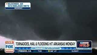Watch: Tornadoes, Hail, And Flooding All Hit Arkansas On Monday