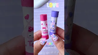 mini glue stick (miniature craft) #shorts #tonniartandcraft #art #diy #craft #youtubeshorts