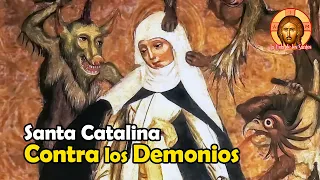 La Lucha de Santa Catalina de Siena contra los Demonios