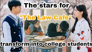 Lee Seung Gi and Lee Se Young transformed into a sweet college students for 'The Law Cafe'