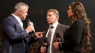 Shane McMahon returns to Raw - February 22, 2016