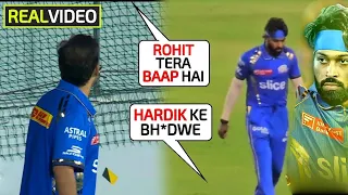 IPL 17 Aakash Ambani got furious when Panjabi crowd shouting "Rohit Baap Hai" for Hardik Pandya in