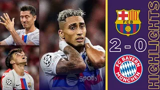 برشلونة وبايرن ميونخ [0]-[2] مباراة نار 🔥 برشلونة يهدر الفرص و جنون حفيظ الدراجي #hd #highlights