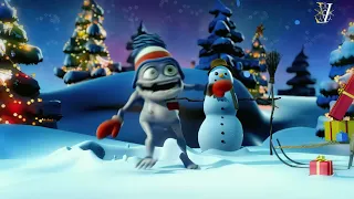 We Wish You A Merry Christmas - Crazy Frog Remix [Official MV with Lyrics in Full HQ]