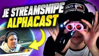 LOCKLEAR SURPRIS EN TRAIN DE STREAMSNIPE ALPHACAST