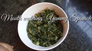 DELICIOUSLY YUMMY SPINACH(UMFINO)- Mnandi Delicious Episode 03