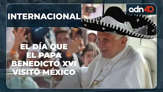 El día que el Papa Benedicto XVI visitó México