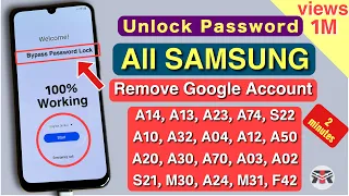 2024 FREE :- All Samsung FRP Unlock/Bypass Android 13/14 Without Pc | No Test Point - No Code *#0*#