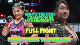 Angela Lee vs Stamp Fairtex full fight