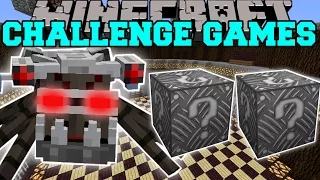 Minecraft: ALIEN ROBOT SPIDER CHALLENGE GAMES - Lucky Block Mod - Modded Mini-Game