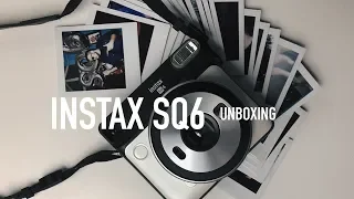 FUJIFILM INSTAX SQ6 UNBOXING