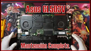 Asus GL503V, Mantenimiento Completo A Una Bestia 🐊| RC #9.