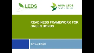 Readiness Framework for Green Bonds