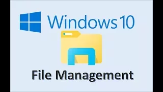 Computer Fundamentals - File Management - Folders and Subfolders Structure - Windows 10 and Mac OS X