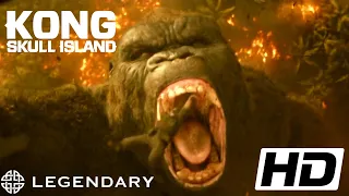Kong skull island (2017) FULL HD 1080p - Bombing the island scene Legendary movie clips