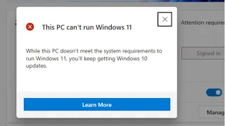 Upgrading to Windows 11