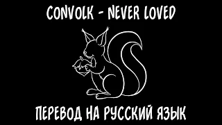 convolk — never loved [перевод на русский язык]