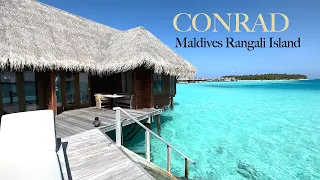 Conrad Maldives Rangali Island - Resort and Grand Water Villa w/Pool Tour