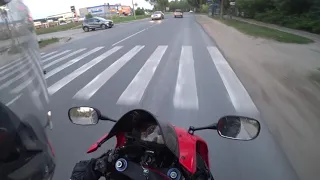 CBR 600 RR едет и пуляет, а я нет)