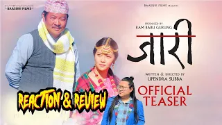 Jaari | Nepali movie |Teaser reaction and review | Raj kumar Rai | Dayahang Rai | Miruna Magar |