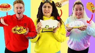 USING ONLY CANDY TO COOK CHALLENGE! $1 vs $100 challenge