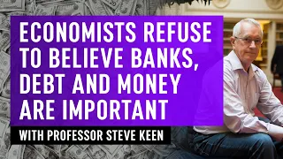 Economists Refuse To Believe Banks, Debt & Money Are Important - Professor Steve Keen