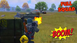 💥M202 + RPG vs Full Tank Battle Squad😱 Payload 3.0 PUBG Mobile