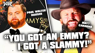 Matt Cardona calls out EMMY Winner Paul Walter Hauser!