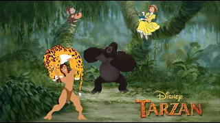 Disney's Tarzan Video game 1999 on PC 2020