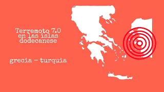 (GRAVE - ULTIMO MINUTO) Terremoto 7.0 en turquia y Grecia. 30 de octubre del 2020 a las 11:53 hrs