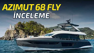 AZIMUT'UN İÇ YERLEŞİM ÖDÜLLÜ YENİ MODELİ AZIMUT 68 FLY