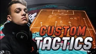MY FUT CHAMPIONS CUP TACTICS + PLAYER INSTRUCTIONS! FIFA 20 Ultimate Team
