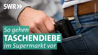 Die Methoden der Trickdiebe im Supermarkt | Kriminalreport Südwest SWR