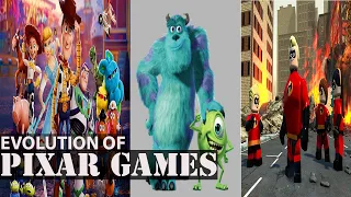 Evolution Of Disney Pixar Games (1995-2018)