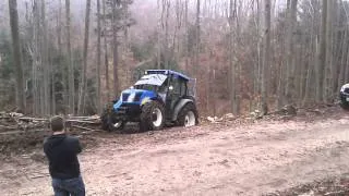 New Holland T4040 and Krpan 5.5 EH