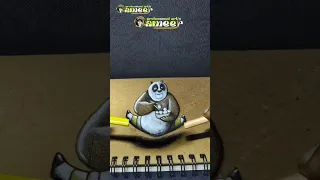 💥🤯 kungfu panda 4 (3d) drawing basic drawing 🔥 #ameerartist #trending #kungfupanda