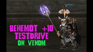 +10 Behemot testdrive on Venom clan. Reborn x1.