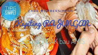 CARA Membersihkan Kepiting / Kepiting RAJUNGAN || TIPS lengkap agar tidak bau amis || Keiko Kitchen